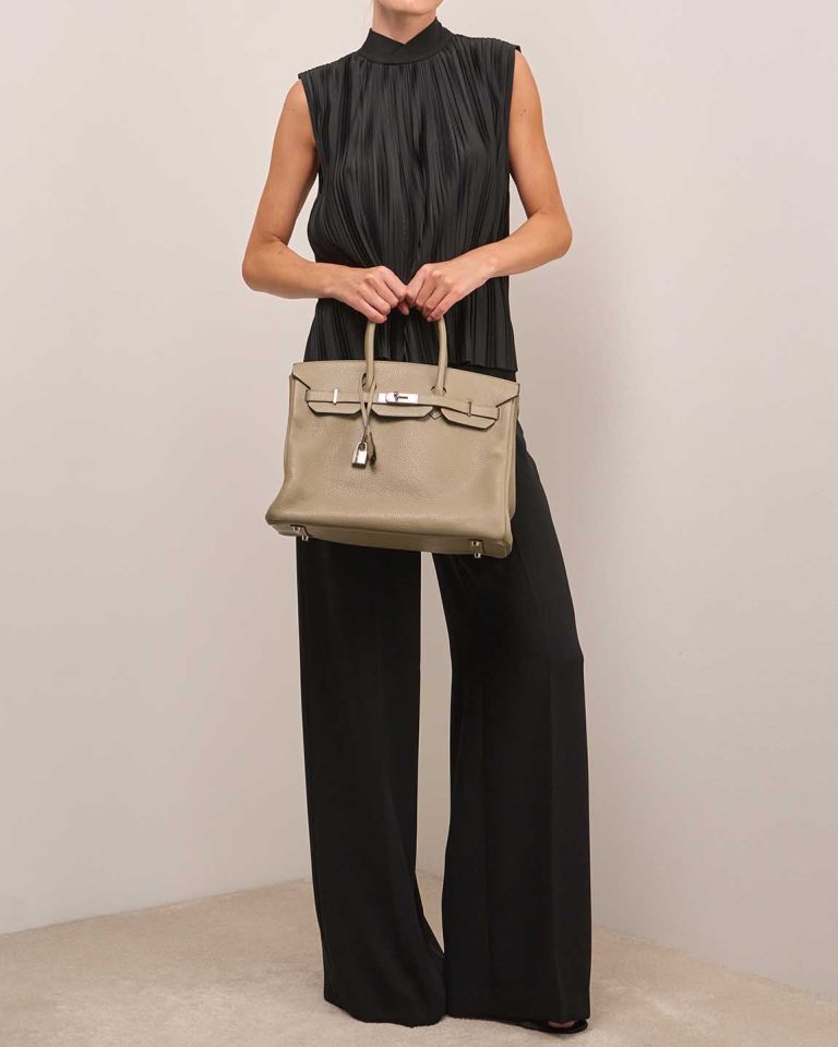 Hermès Birkin 35 Togo Sauge Front | Sell your designer bag