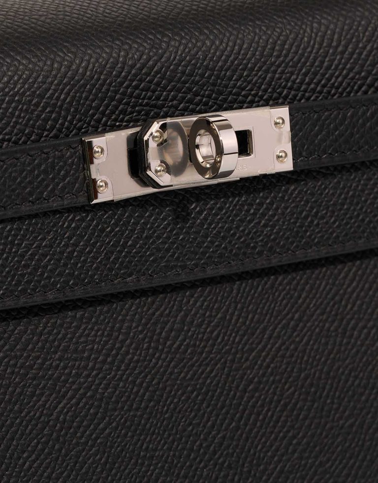 Hermès Kelly 25 Epsom Black Closing System | Sell your designer bag