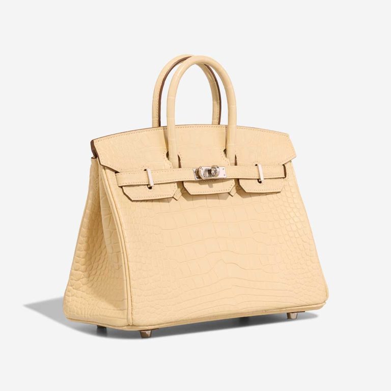 Hermès Birkin 25 Matte Alligator Vanille | Sell your designer bag