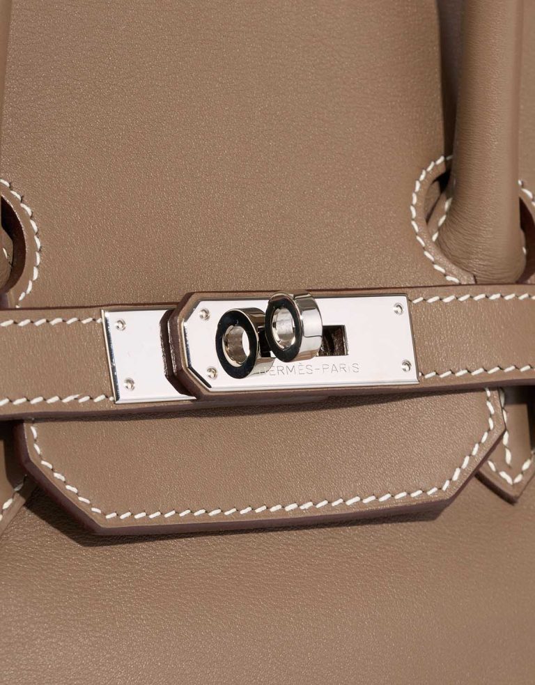 Hermès Birkin 35 Swift Étoupe Closing System | Sell your designer bag