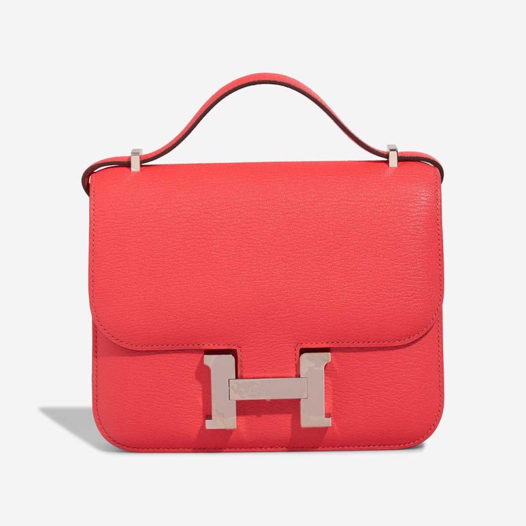 Hermès Constance 18 Chèvre Mysore Bougainvillier Front | Sell your designer bag