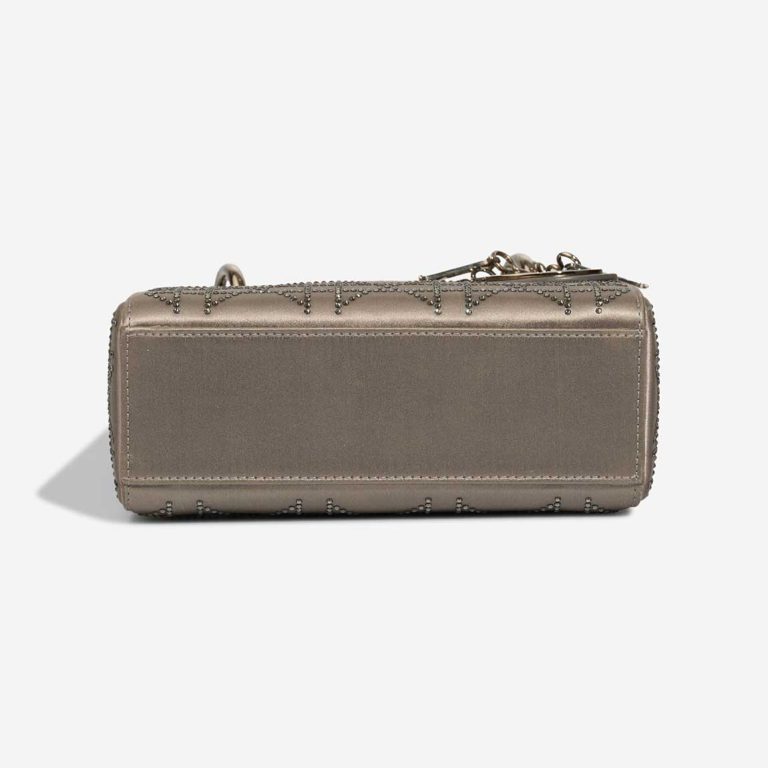 Dior Lady Small Silk Silver | Sell your designer bag