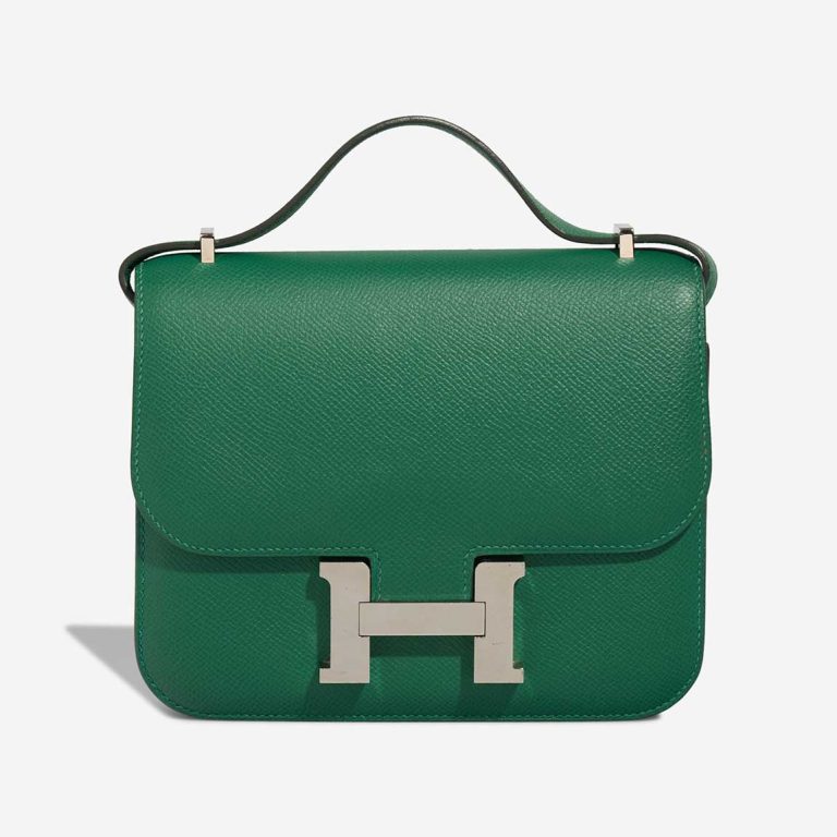 Hermès Constance 18 Epsom Vert Vertigo Front | Sell your designer bag
