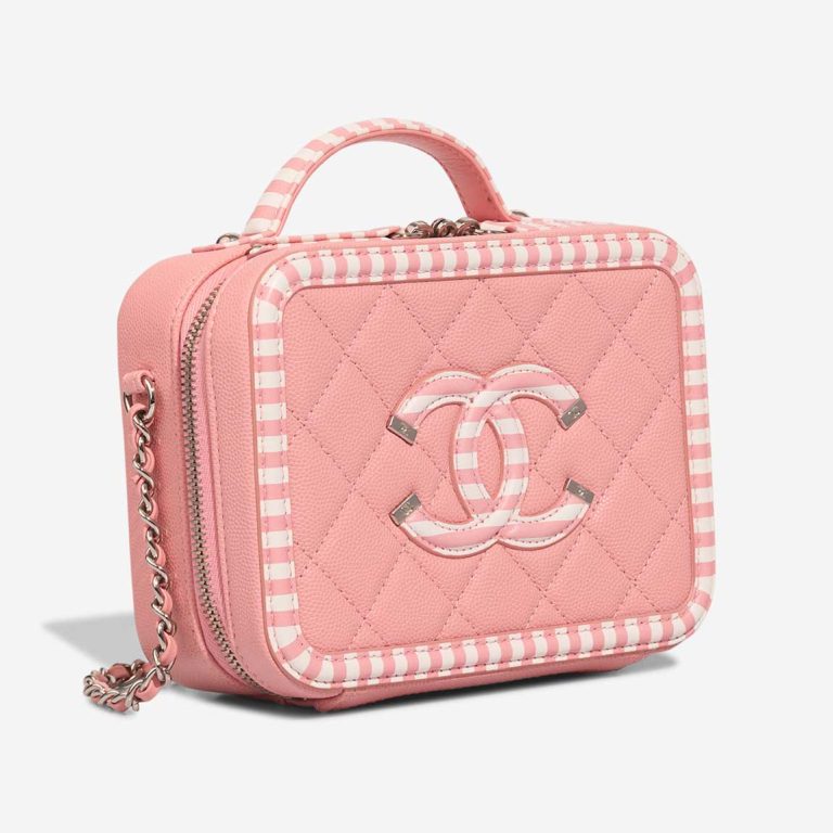 Chanel Vanity Small Caviar Pink / White | Sell your designer bag