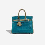 Hermès Birkin HSS 25 Niloticus Crocodile Bleu Izmir / Gris Tourterelle Front | Sell your designer bag