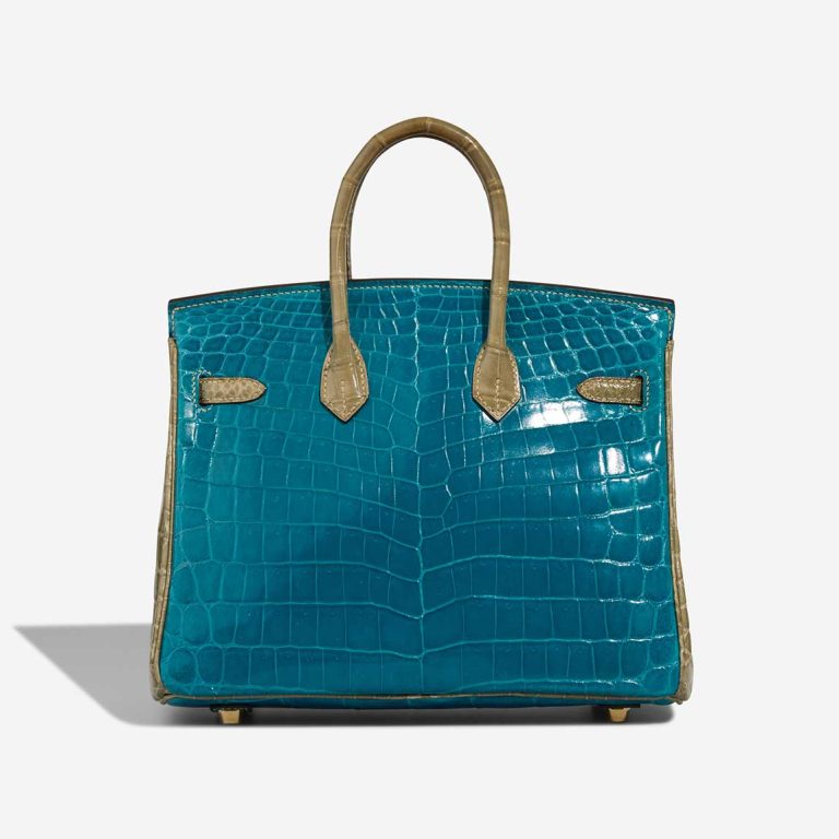 Hermès Birkin HSS 25 Niloticus Crocodile Bleu Izmir / Gris Tourterelle | Sell your designer bag