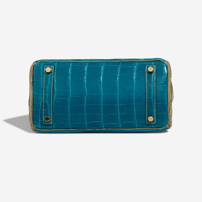 Hermès Birkin HSS 25 Niloticus Crocodile Bleu Izmir / Gris Tourterelle | Sell your designer bag
