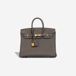 Hermès Birkin 25 Togo Gris Étain Front | Sell your designer bag