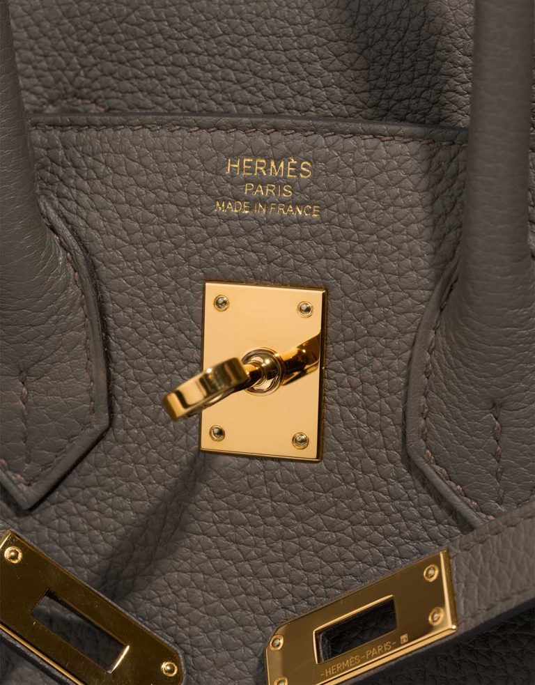 Hermès Birkin 25 Togo Gris Étain Logo | Sell your designer bag