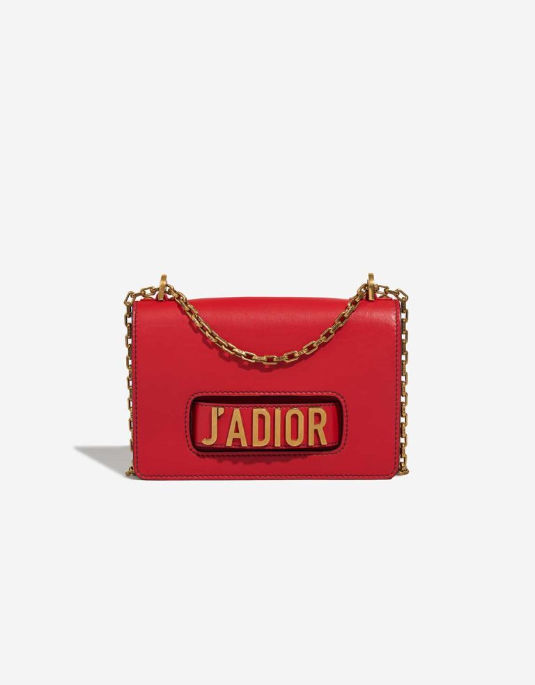 Dior J'Adior Medium Calf Red Front | Sell your designer bag