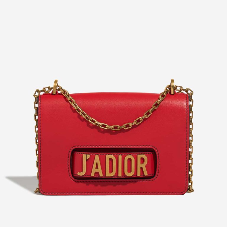 Dior J'Adior Medium Calf Red Front | Sell your designer bag