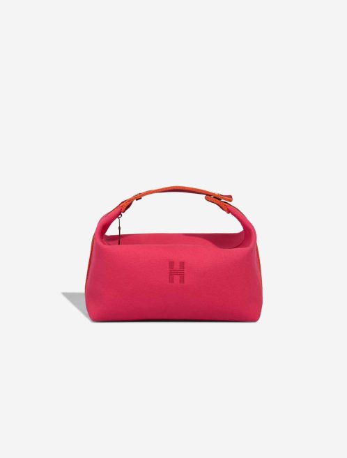 Hermès Bride-à-Brac Canvas Rouge H / Orange H / Hibiscus Front | Sell your designer bag