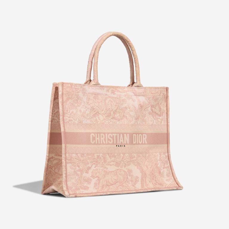 Dior Book Tote Large Toile de Jouy Light Pink | Sell your designer bag