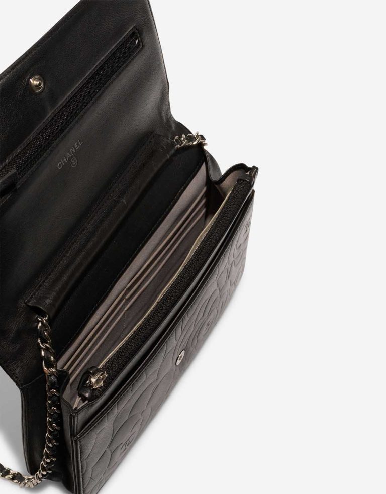 Chanel Timeless Wallet On Chain Lamb Black Inside | Sell your designer bag