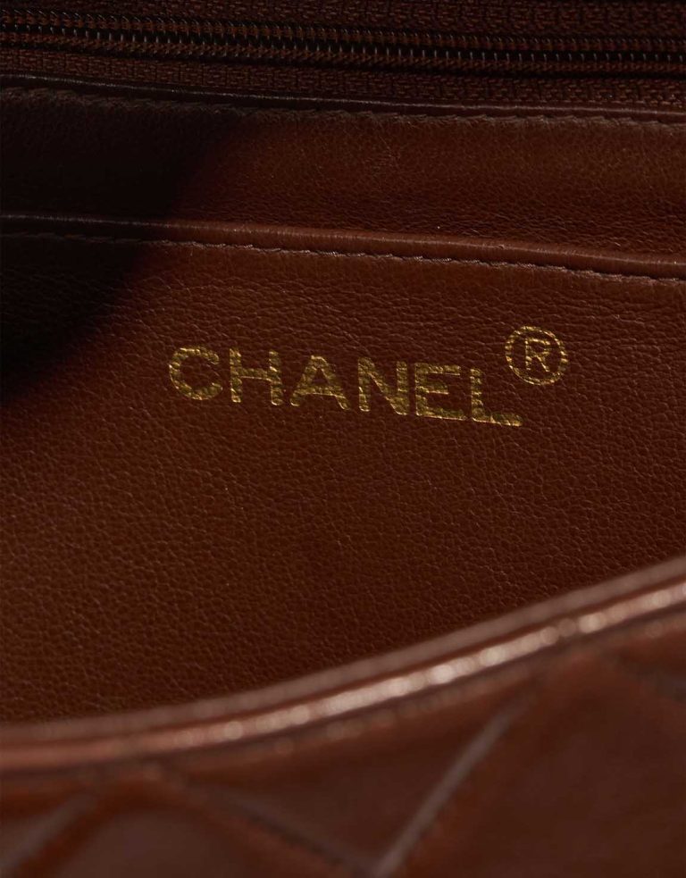 Chanel Timeless Medium Lamb Brown Logo | Sell your designer bag