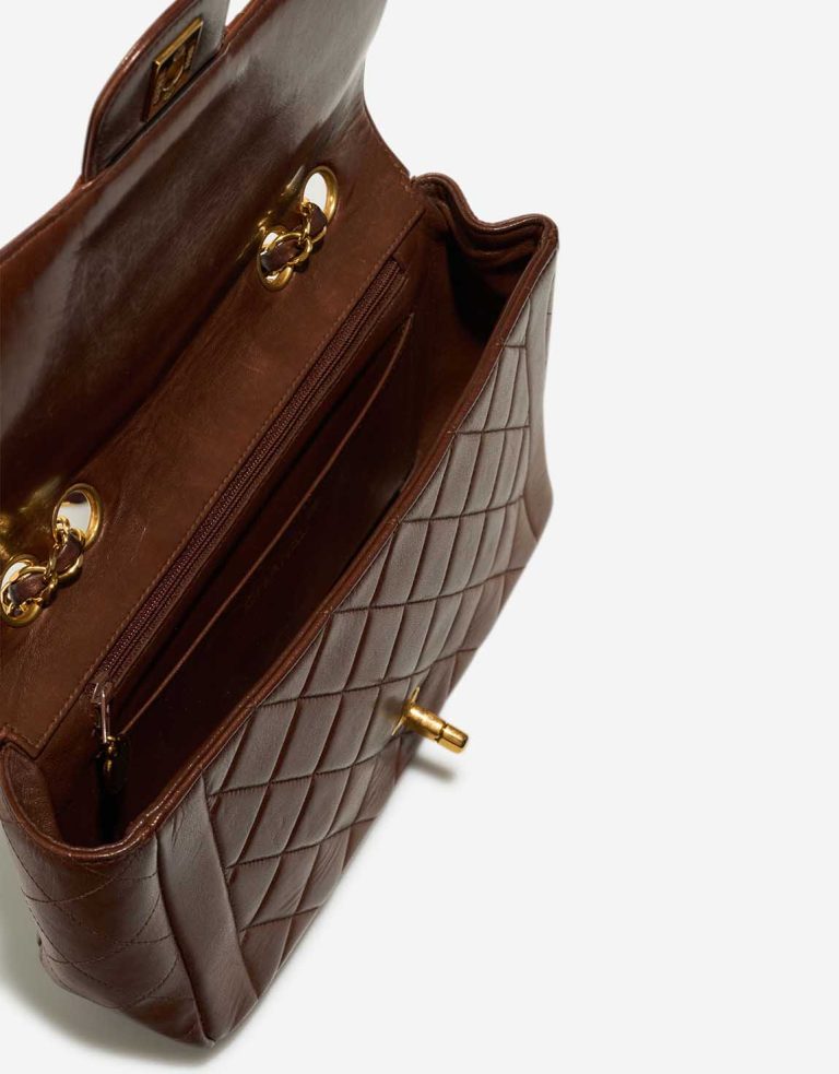 Chanel Timeless Medium Lamb Brown Inside | Sell your designer bag