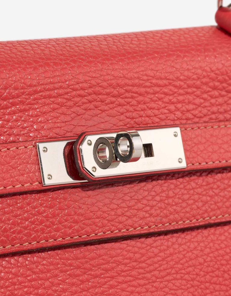 Hermès Kelly 28 Clémence Rose Jaipur Closing System | Sell your designer bag