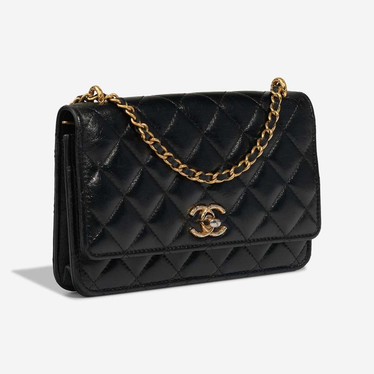 Chanel Timeless Wallet On Chain Lamb Black | Sell your designer bag