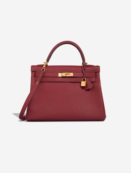 Hermès Kelly 32 Togo Bordeaux Front | Sell your designer bag