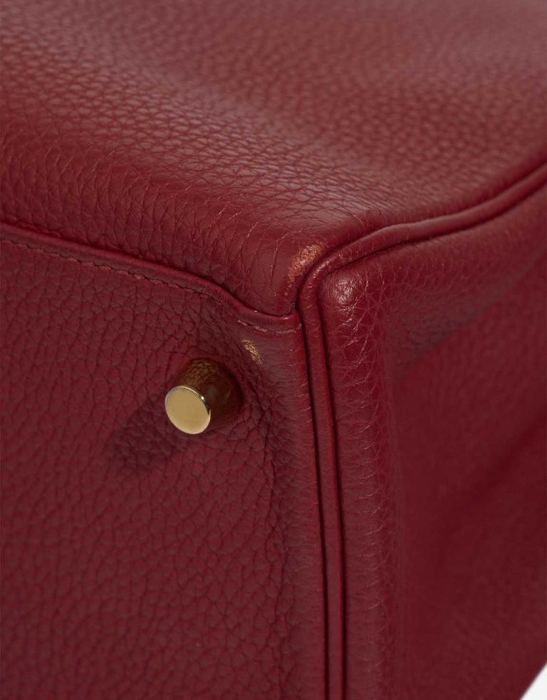 Hermès Kelly 32 Togo Bordeaux Signs of wear | Sell your designer bag