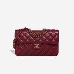 Chanel Timeless Jumbo Lamb Bordeaux Front | Sell your designer bag