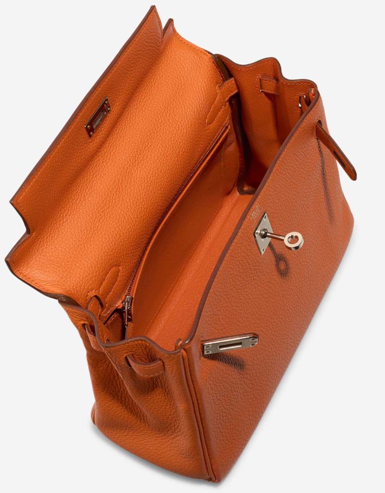 Hermès Kelly 25 Togo Orange Inside | Sell your designer bag