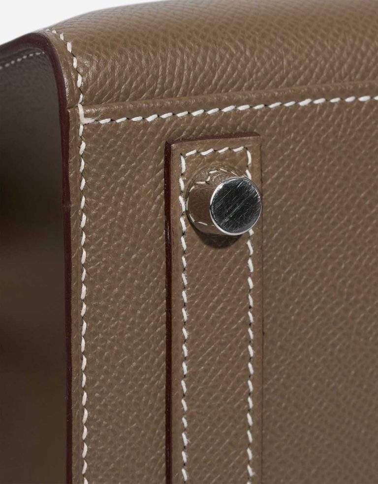 Hermès Birkin 25 Epsom Étoupe Signs of wear | Sell your designer bag