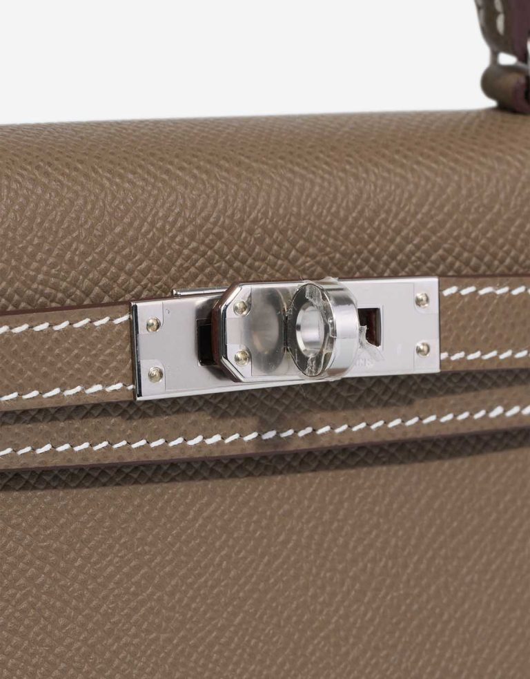 Hermès Kelly Mini Epsom Étoupe Closing System | Sell your designer bag