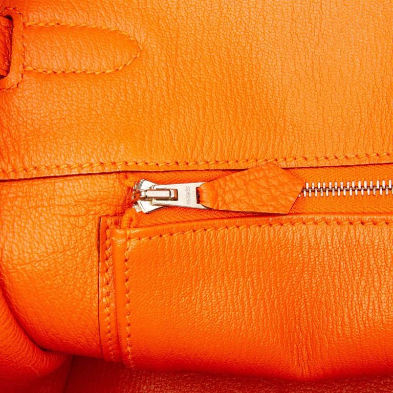 Hermès Birkin 35 Togo Feu Signs of wear | Sell your designer bag