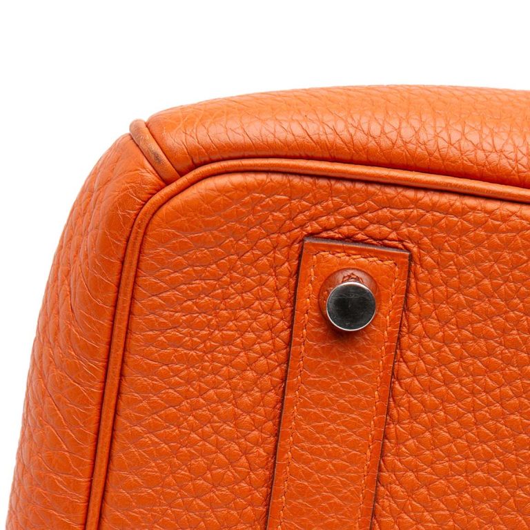 Hermès Birkin 35 Togo Feu Signs of wear | Sell your designer bag