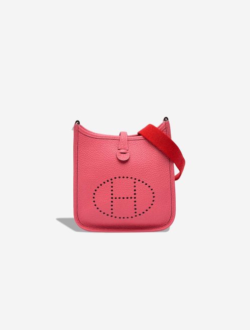Hermès Evelyne 16 Taurillon Clémence Rose Azalée Front | Sell your designer bag