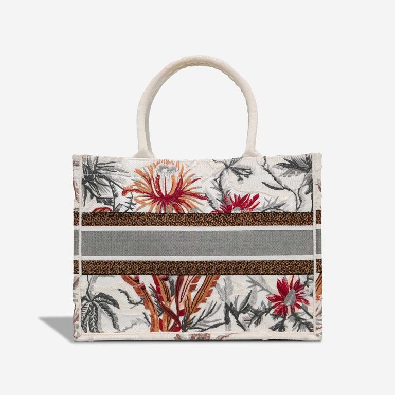 Dior Book Tote Medium Canvas White / Red / Orange | Sell your designer bag