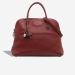 Hermès Bolide 35 Togo Rouge Grenat Front | Sell your designer bag