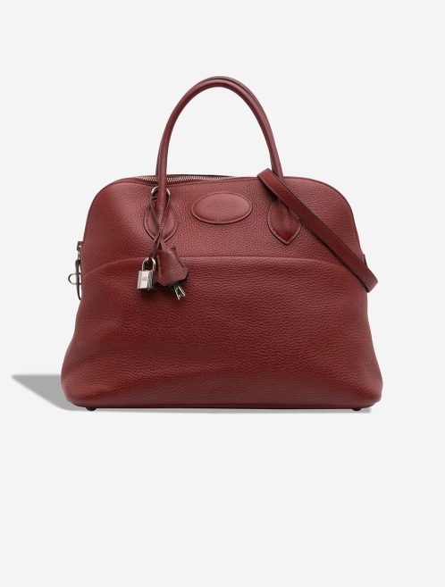 Hermès Bolide 35 Togo Rouge Grenat Front | Sell your designer bag