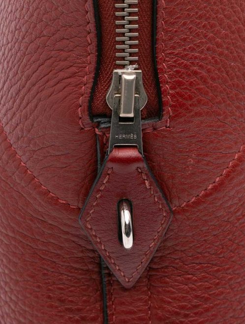 Hermès Bolide 35 Togo Rouge Grenat Closing System | Sell your designer bag