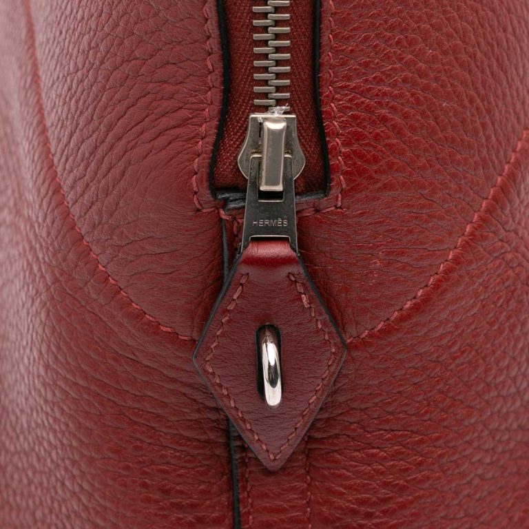 Hermès Bolide 35 Togo Rouge Grenat Closing System | Sell your designer bag