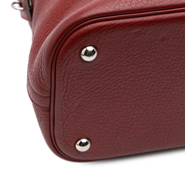 Hermès Bolide 35 Togo Rouge Grenat Signs of wear | Sell your designer bag