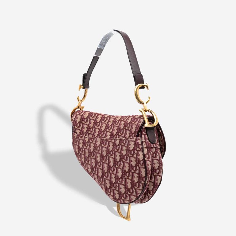 Dior Saddle Medium Oblique Jacquard Red | Sell your designer bag