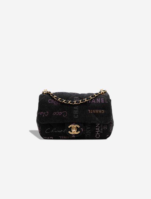 Chanel Timeless Medium Denim Black / Multicolour Front | Sell your designer bag