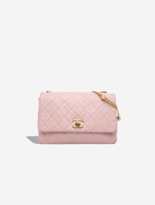 Chanel Timeless Medium Lamb Light Pink Front | Sell your designer bag