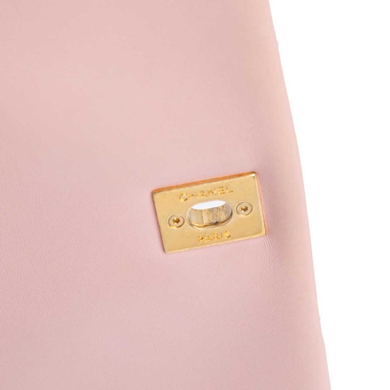 Chanel Timeless Medium Lamb Light Pink Front | Sell your designer bag