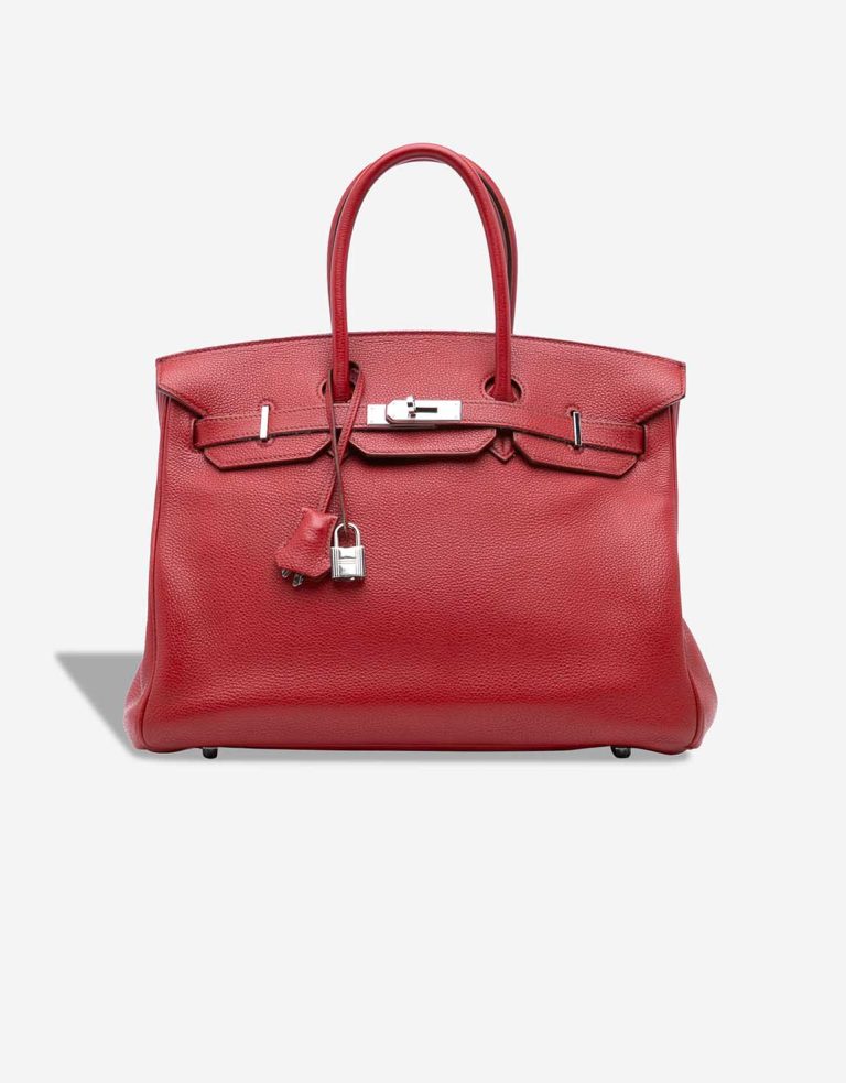 Hermès Birkin 35 Togo Rouge Garance Front | Sell your designer bag