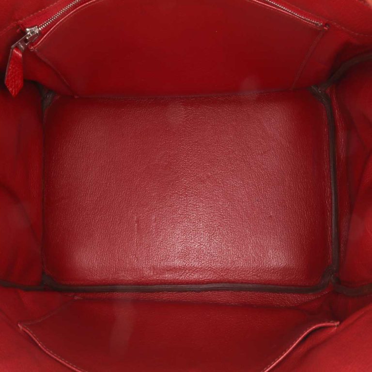 Hermès Birkin 35 Togo Rouge Garance Inside | Sell your designer bag