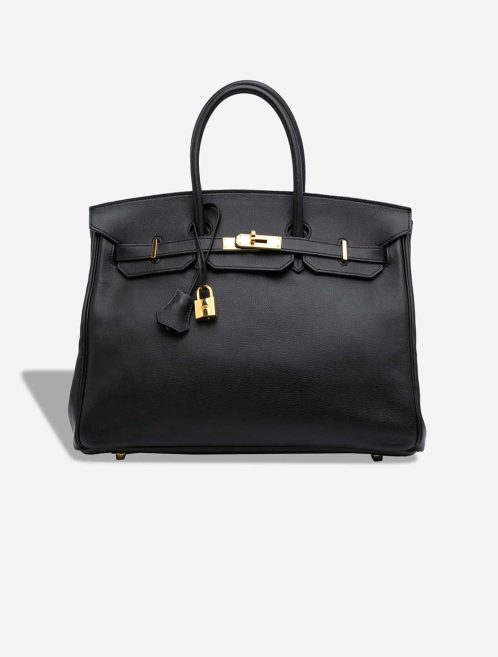 Hermès Birkin 35 Swift Black Front | Sell your designer bag