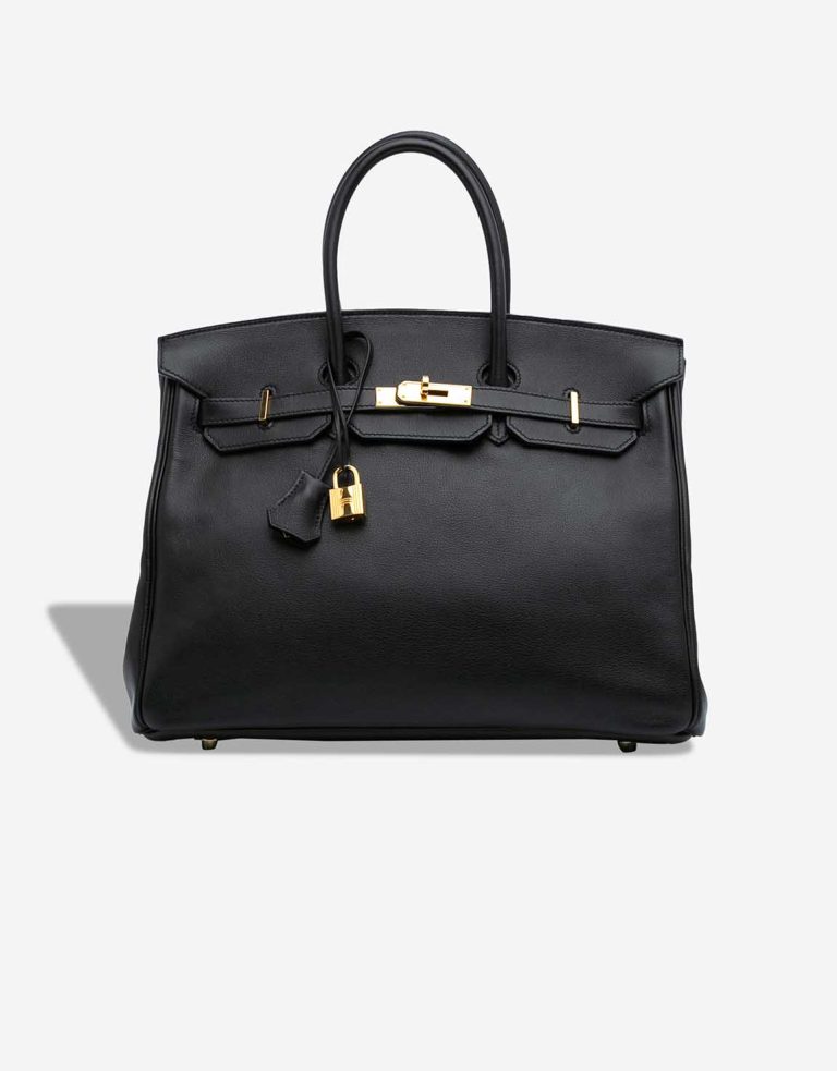 Hermès Birkin 35 Swift Black Front | Sell your designer bag