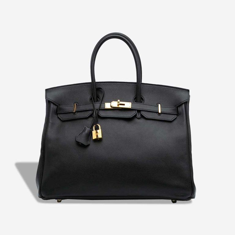 Hermès Birkin 35 Swift Black Front | Sell your designer bag