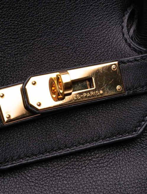 Hermès Birkin 35 Swift Black Closing System | Sell your designer bag