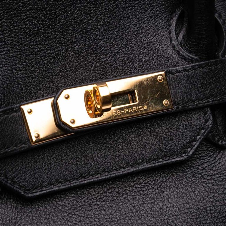 Hermès Birkin 35 Swift Black Front | Sell your designer bag