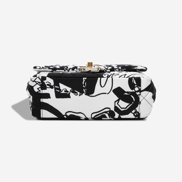 Chanel Timeless Mini Rectangular Canvas White / Black | Sell your designer bag