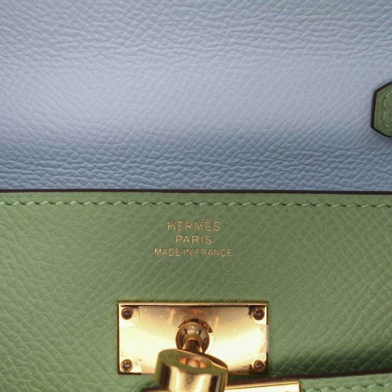 Hermès Kelly To Go Epsom Vert Criquet Logo | Sell your designer bag